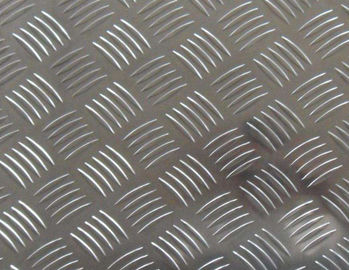 China Het gemakkelijke Verwerkingsaluminium betreedt Plaat, ruitte de Rol 5 Bar de In reliëf gemaakte Plaat van het Aluminiumblad leverancier